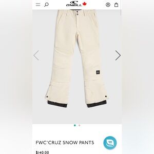 Kids Pink O’Neill Snowpants